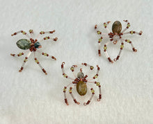 Load image into Gallery viewer, Beaded Ocean Jasper Spiderling
