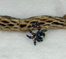 Load image into Gallery viewer, Hand Made Oil Spot Jumping Spider
