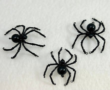 Load image into Gallery viewer, Beaded Rainbow Obsidian Spiderling
