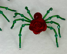 Load image into Gallery viewer, Beaded Rose Spider
