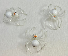 Load image into Gallery viewer, Beaded Snowman Spiderling
