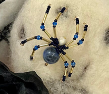 Load image into Gallery viewer, Beaded Sodalite Spiderling
