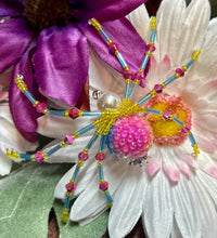 Load image into Gallery viewer, Spring Sparkle Beaded Spider
