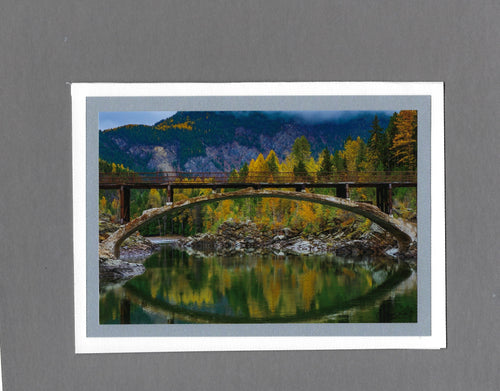 Handmade Photo Card of Belton Bridge Blank Greeting Card