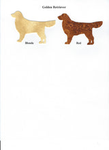 Load image into Gallery viewer, Handmade Custom Golden Retriever Dog Blank Greeting Card
