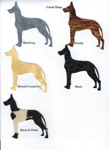 Load image into Gallery viewer, Handmade Custom Great Dane Dog Blank Greeting Card
