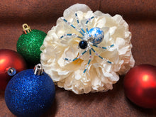 Load image into Gallery viewer, Beaded Snowflake Christmas Spider
