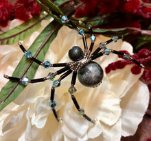 Load image into Gallery viewer, Beaded Labradorite Spider
