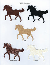 Load image into Gallery viewer, Handmade Custom Large Animal Spirit the Running Horse Blank Greeting Card
