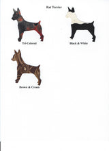 Load image into Gallery viewer, Handmade Custom Rat Terrier Dog Blank Greeting Card
