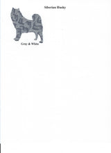 Load image into Gallery viewer, Handmade Custom Siberian Husky Dog Blank Greeting Card

