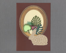 Load image into Gallery viewer, Handmade Custom&nbsp;Small Animal Cinnabon the Bunny Rabbit&nbsp;Blank Greeting Card
