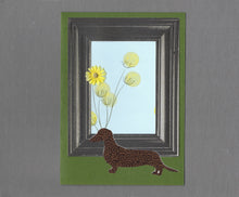 Load image into Gallery viewer, Handmade Custom Dachshund Doxie&nbsp;Dog&nbsp;Blank Greeting Card
